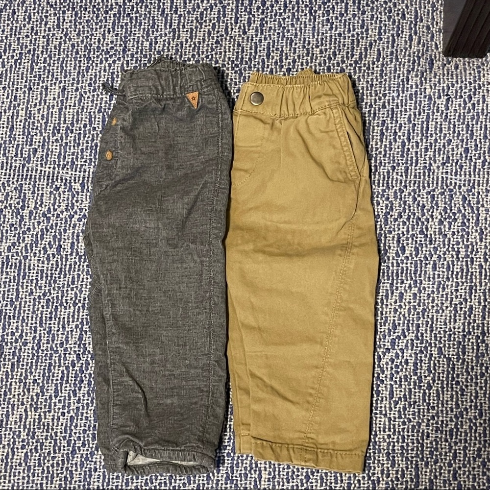 Bundle: Boys Zara and H&M pants size 12-18m